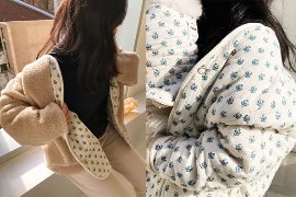 [For Woman 프리오더]flower dumble jacket(reversible) / ivory-beige12/16 오후2시 프리오더OPEN